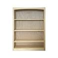 thumbnail image 1 of Arch+Haven Traditional Unfinished Pine Bookcase, Rectangular, 1 of 4