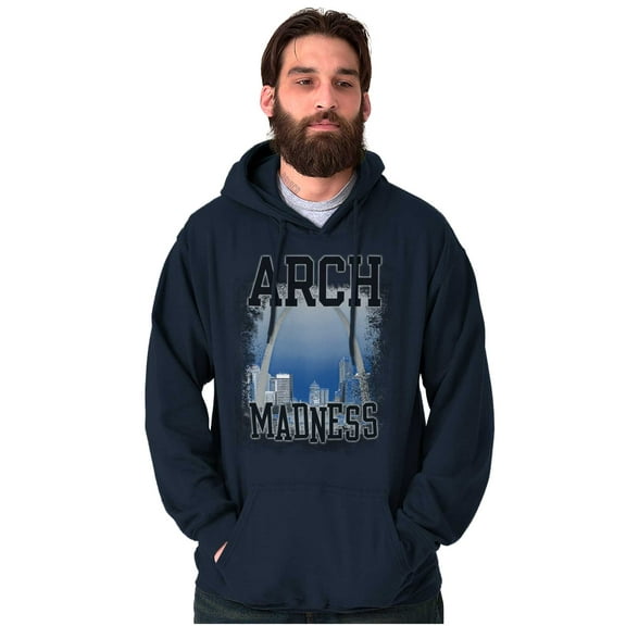 Arch Madness St Louis Missouri Pride Hoodie Sweatshirt Women Men Brisco Brands L
