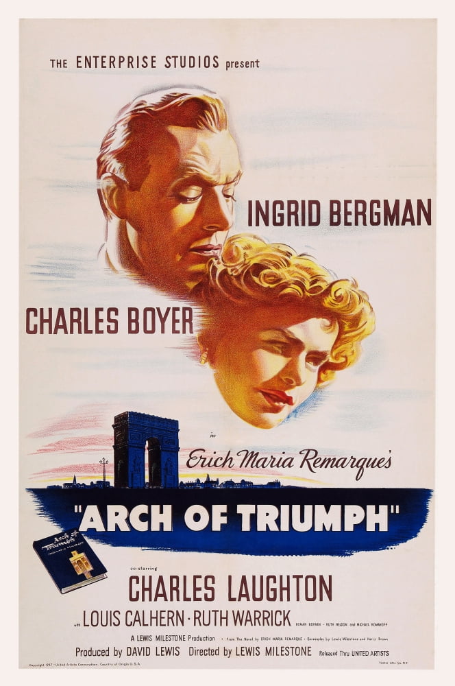 Arch Of Triumph U Canvas Art -  (11 x 17)