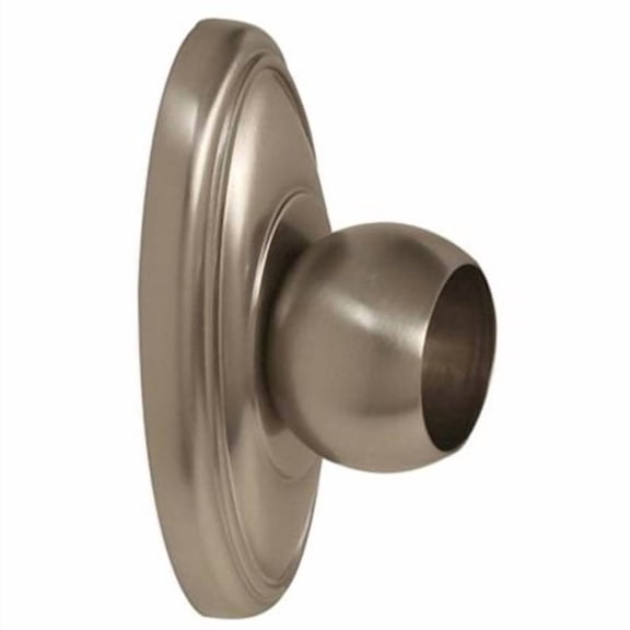 Arch Shower Rod Brackets - Finish: Satin Nickel