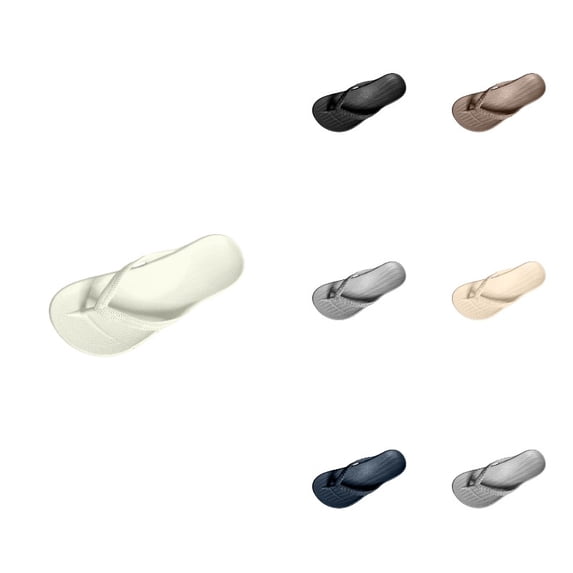Arch Support Flip Flops for Women Men Comfortable Recovery Thong Sandals Lightweight Soft Footbed Resistant Shower Walking Shoes Indoor Outdoor Summer Beach Slippers