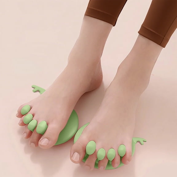 Arch Support Foot Trainer Toe Spacers Thickened Silicone Foot Exerciser, Flat Feet Pain Relief, Bunion Correction, Yoga Toe Alignment Calf Toning Hallux Valgus Muscle Strengthening