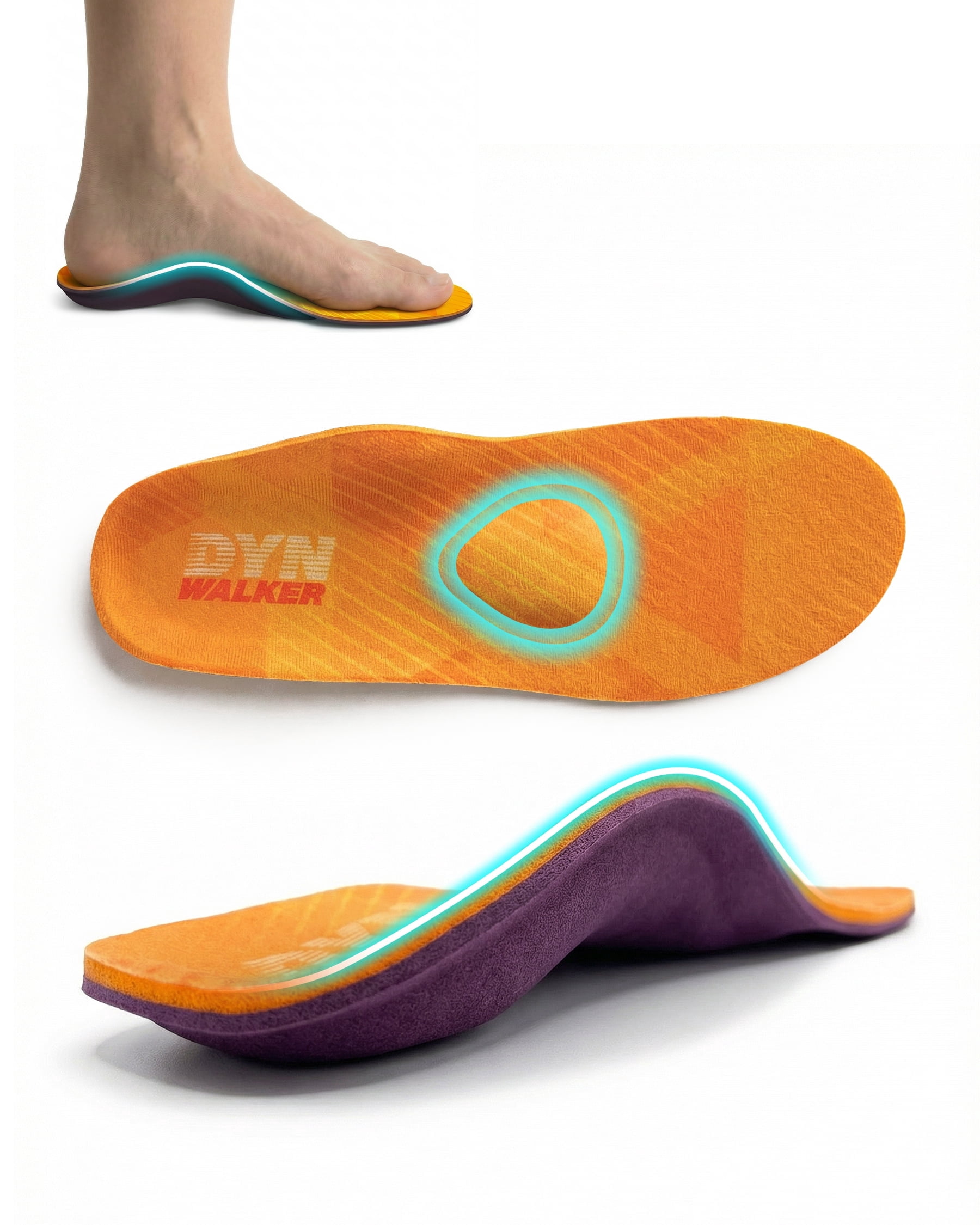 KEKOY Orthotics Insoles with Arch Support for Women & Men, Shoe