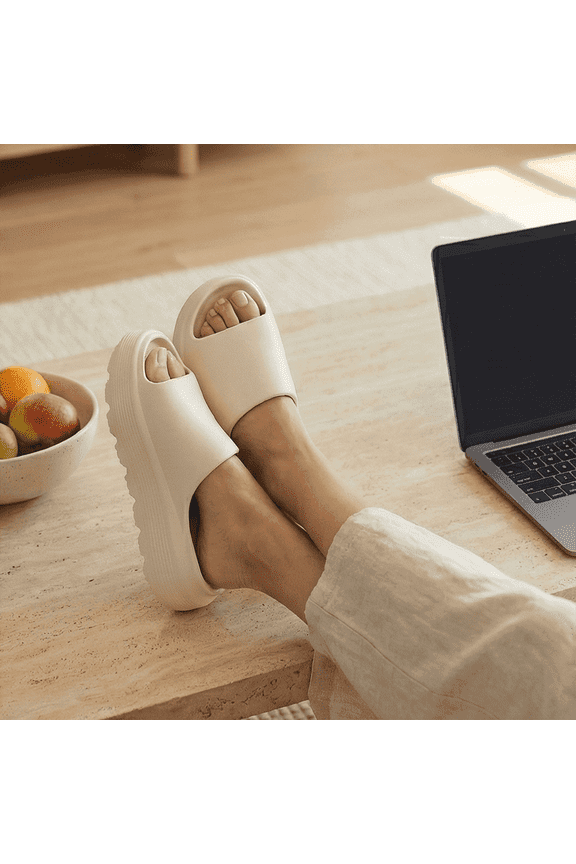 Arch Support Slides for Women and Men Recovery Thick Sole Sandals Plantar Fasciitis Slippers | All-Day Comfort & Support