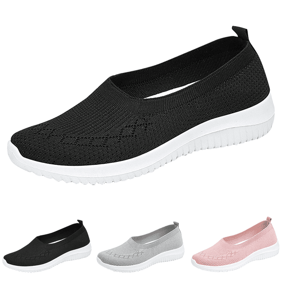 Arch Support Sneakers for Women Orthopedic Slip On Shoes Comfortable ...