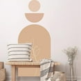 thumbnail image 1 of Arch Wall Decal Decor Sticker - Boho Wall Decor Sticker, Boho Decal, Wall Decals for Living Room, Wall Mural Boho Decor, Removable Arch Wall Stickers, Peel and Stick, 1 of 5