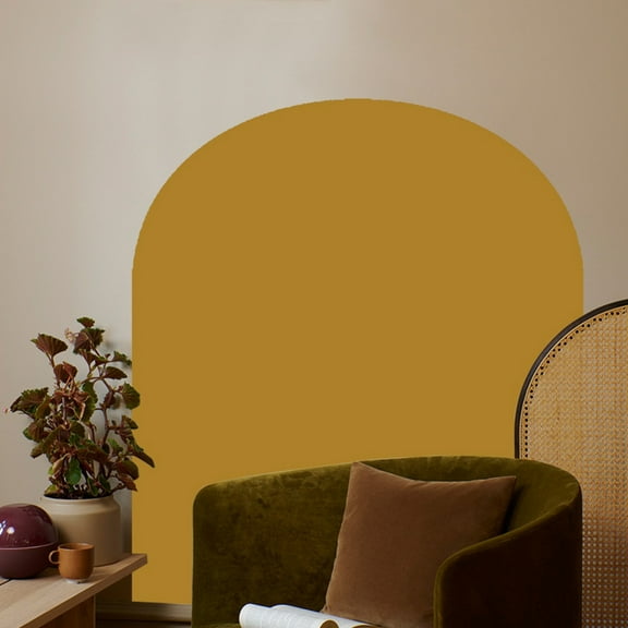 Arch Wall Decal Sticker - Boho Wall Decor Sticker for Living Room, Removable Wall Mural Boho Decor, Removable Arch Wall Stickers Wallpaper, Wall Murals Peel and Stick