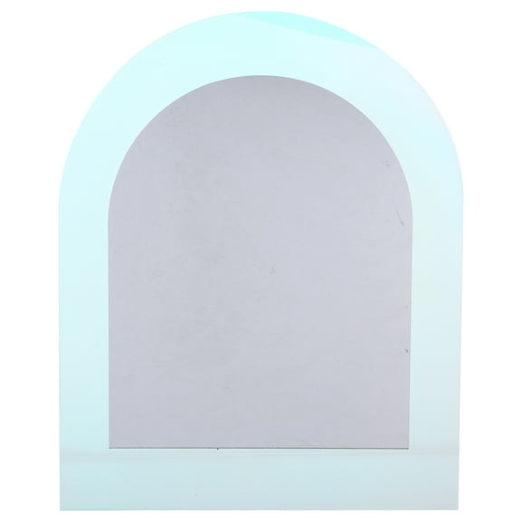 OUNONA Multi-Color Acrylic Arch Mirror for Home, Makeup Room, Wall Decoration, Modern Vanity Mirror
