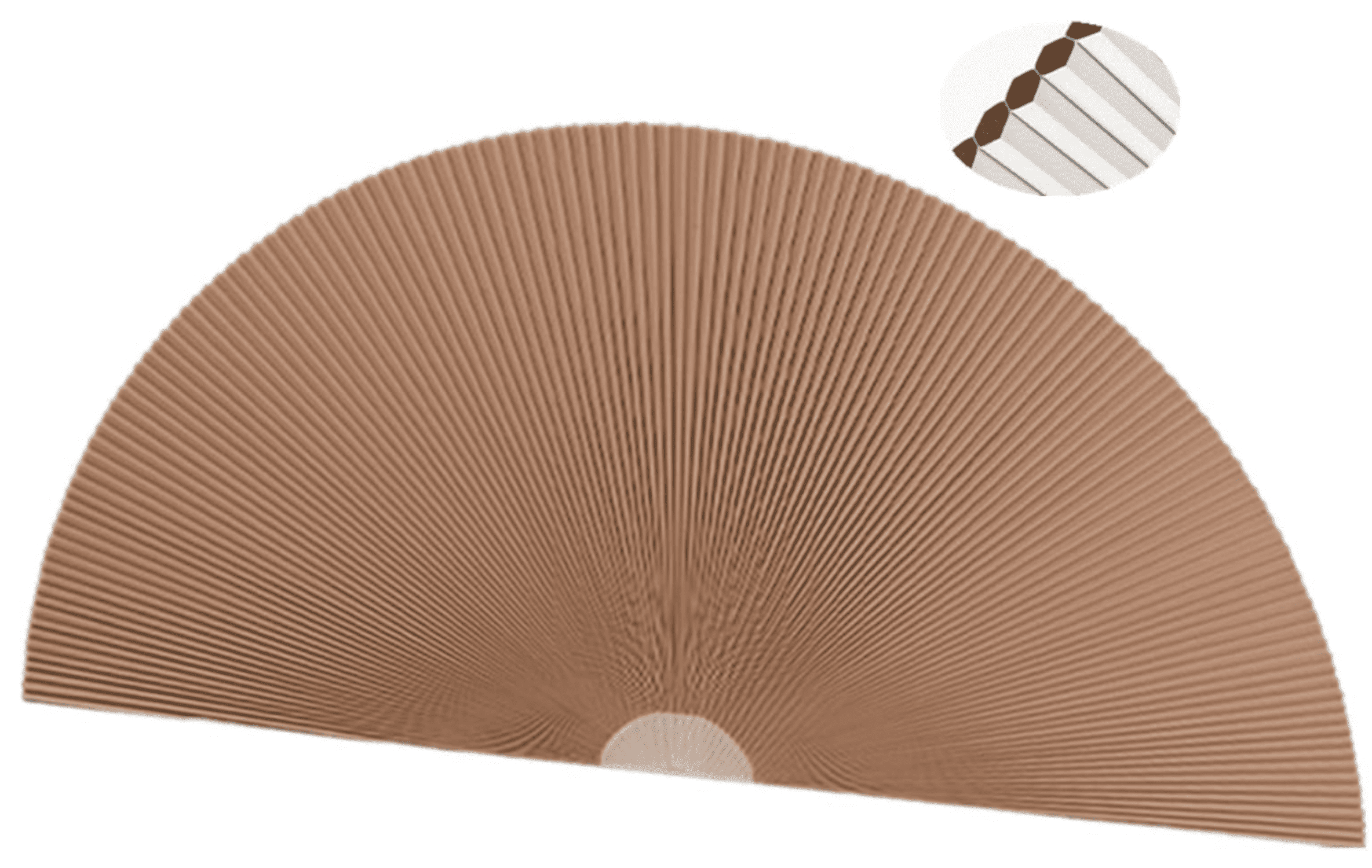 Arch Window Blackout Shades,Cellular Half Round Window Shade,Self Adhesive No Drill 90% Shade Pleated Blinds Window Moon Cover Easy to Cut and Install