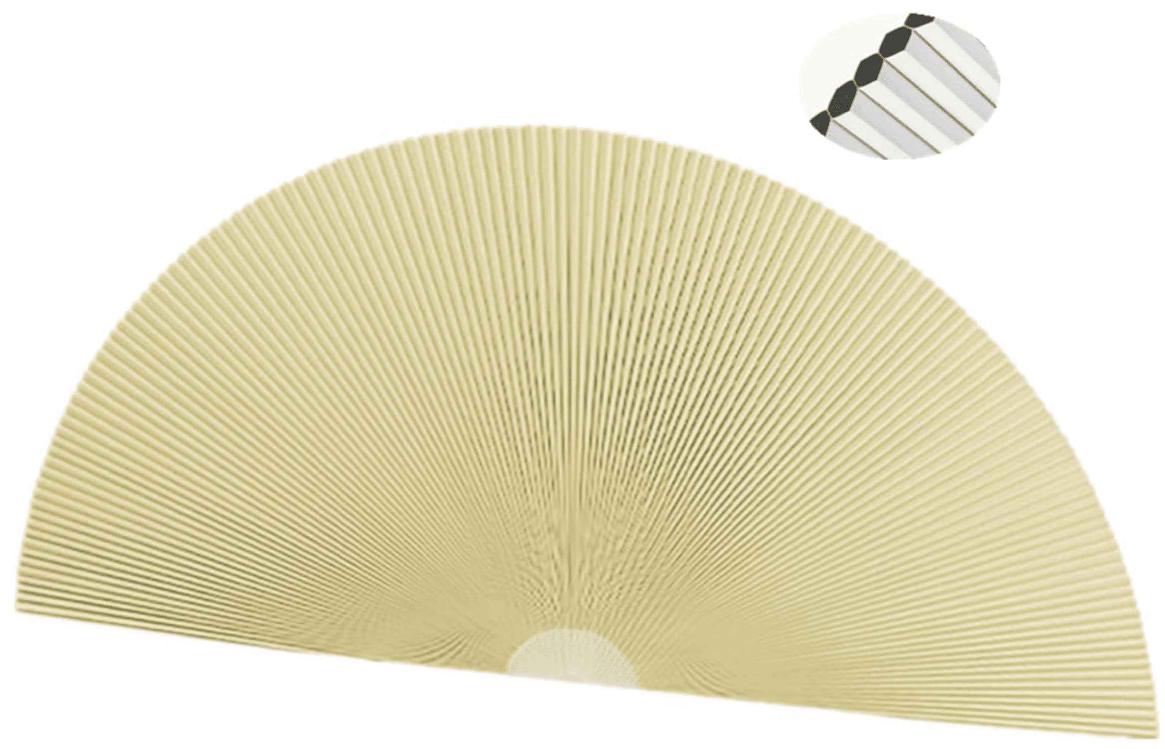 Arch Window Blackout Shades,Cellular Half Round Window Shade,Self Adhesive No Drill 90% Shade Pleated Blinds Window Moon Cover Easy to Cut and Install