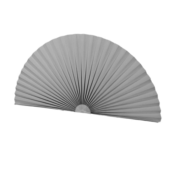 Arch Window Pleated Blinds Half Circle Window Shades Cordless Non-Woven Self Adhesive Shades Half Moon Round Window Cover Easy to Cut & Install