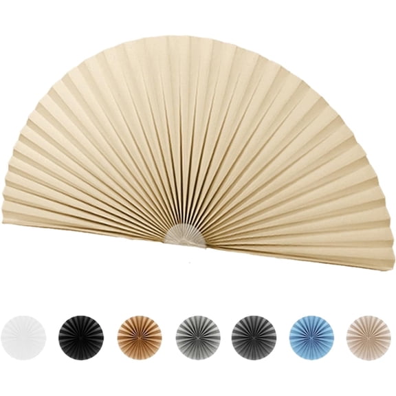 Arch Window Shade Light Filtering Pleated Shade Half Circle Self Adhesive Fabric Blinds Room Darkening Shades Stick on Easy Install Blinds Semi Circle Window Cover 45CM