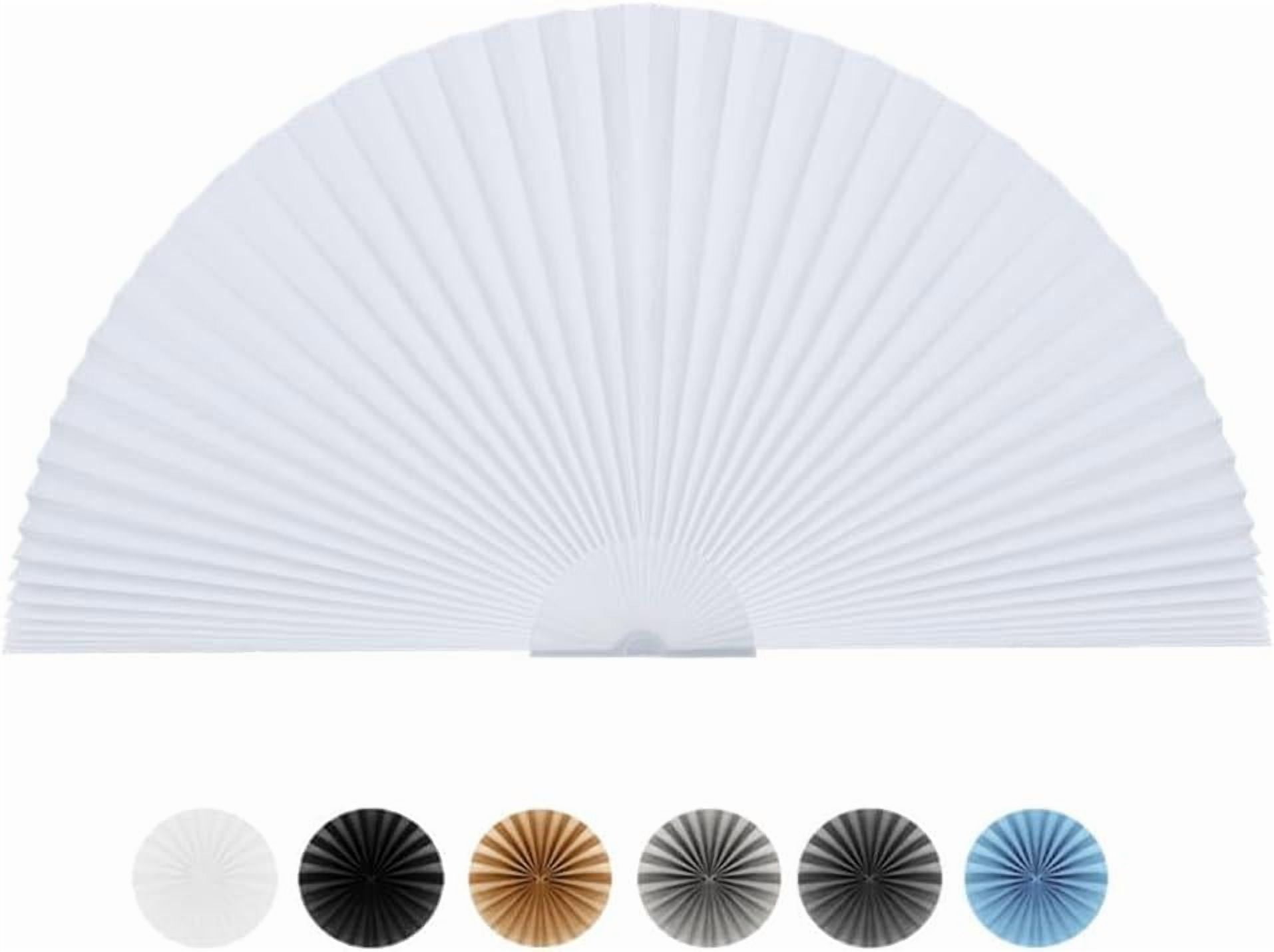 Arch Window Shade Radius 18 inch Half Circle Arched Non-Woven Stick on ...