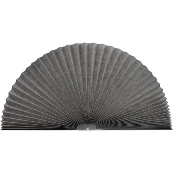 Arch Window Shades No Tools Light Filtering Fabric Shade Stick on Half Circle Round Pleated Blinds Arched Window Covering for Bedroom Kitchen Bathroom