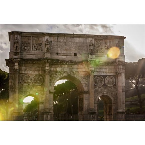Arch of Constantine - Rome Italy Poster Print by Reynold Mainse - 19 x 12