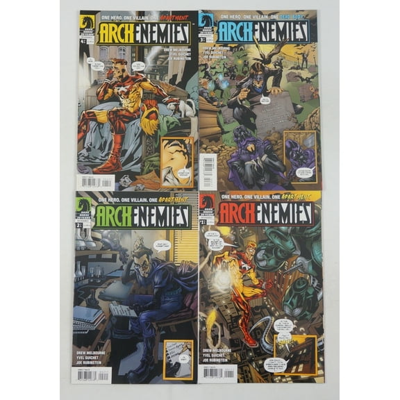 ArchEnemies #1-4 VF/NM complete series Drew Melbourne ; Dark Horse