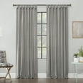 thumbnail image 1 of Archaeo Sarro Washed Cotton Twist Tab Curtain, 52" x 63", 1 of 8