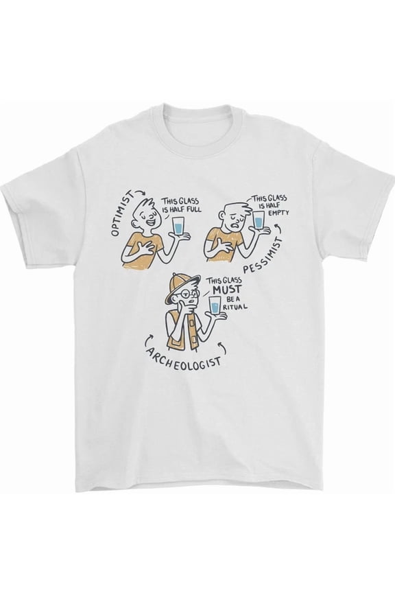 Archaeologist Glass Funny Archaeology T-Shirt