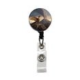 thumbnail image 1 of Archaeopteryx Volcano Erupting Dinosaur Retractable Reel ID Badge Key Card Name Tag Holder with Clip, 1 of 7