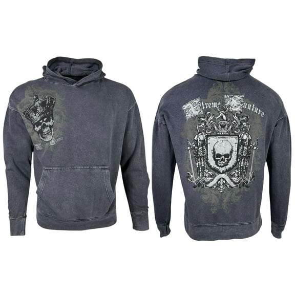 Archaic By Affliction Unisex Oversized Boxy Pullover Hoodie Ordained