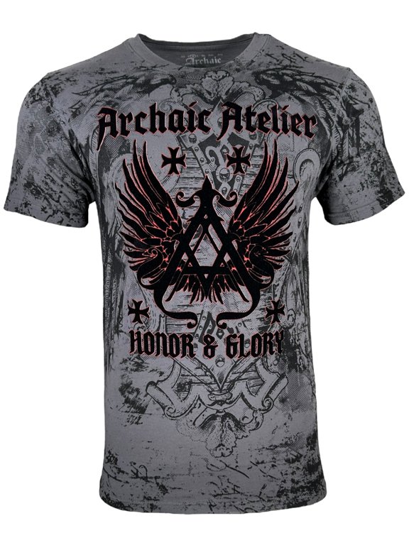 by Affliction Men's T-Shirt Achilles