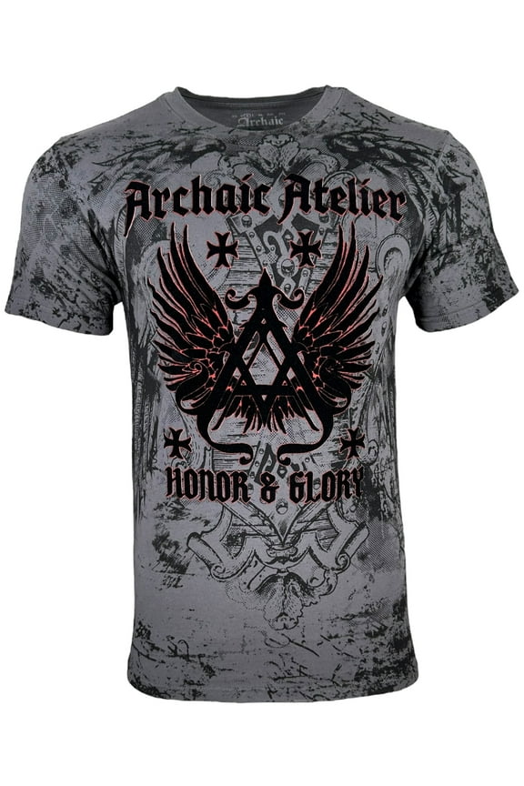 by Affliction Men's T-Shirt Achilles