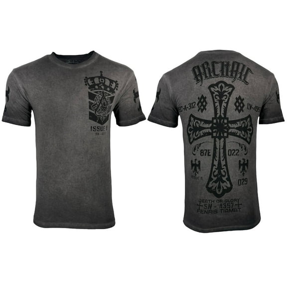 Archaic by Affliction Men's T-Shirt Cold Acid