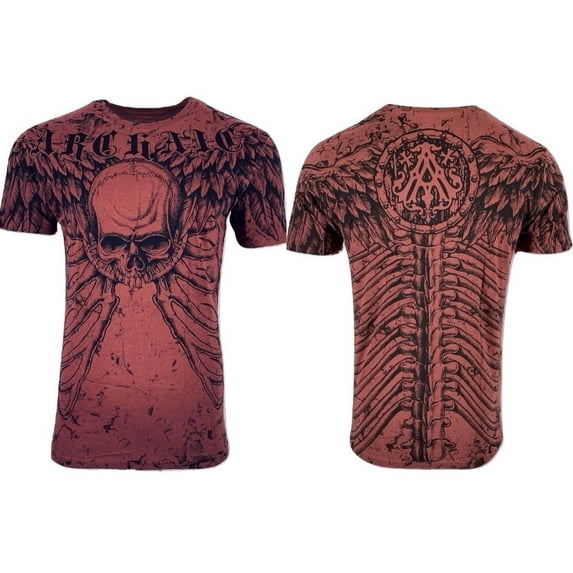 Archaic by Affliction Men's T-Shirt Collision