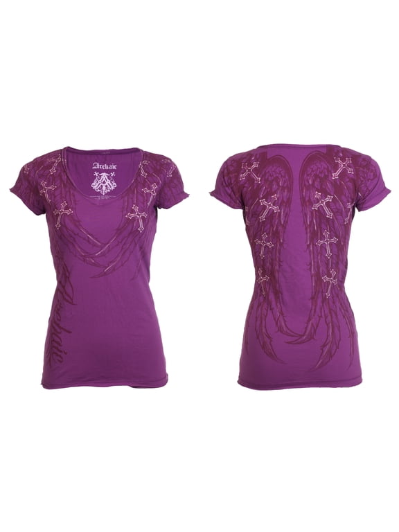 by Affliction Women's T-shirt Silent Sprint