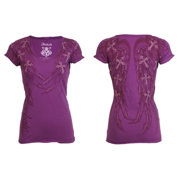 Archaic by Affliction Women's T-shirt Silent Sprint