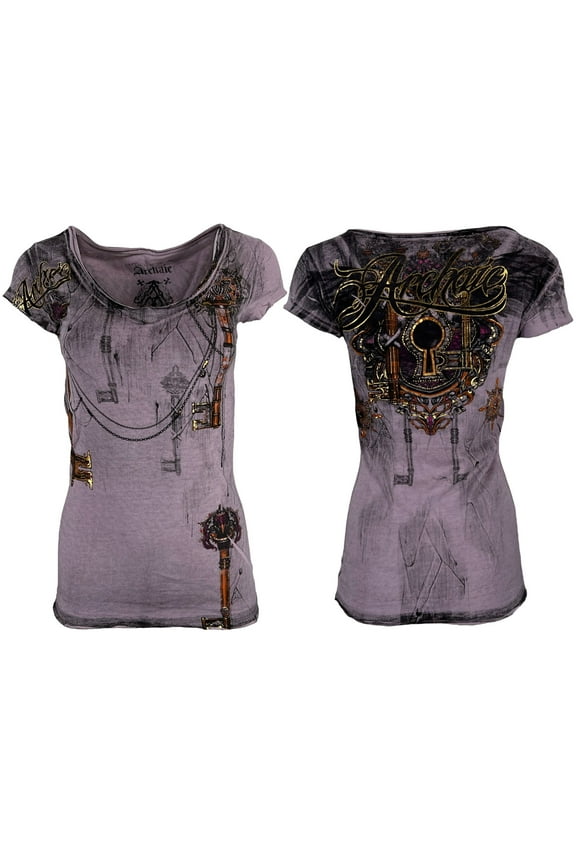 by Affliction Women's T-shirt Tainted Lover