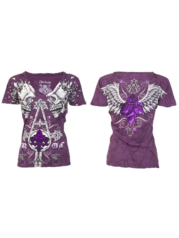 by Affliction Women's T-shirt Tall Tale