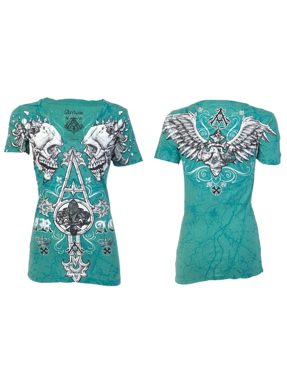 by Affliction Women's T-shirt Tall Tale