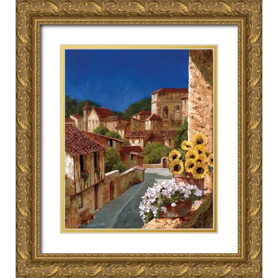 Archambault, Gilles 12x14 Gold Ornate Wood Framed with Double Matting Museum Art Print Titled - Spring Fever