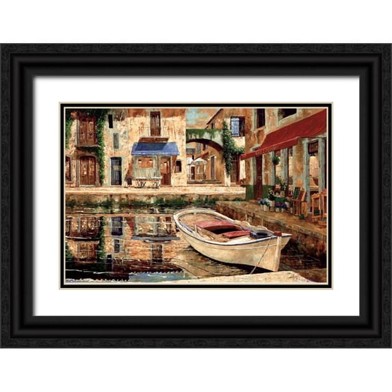 Archambault, Gilles 18x13 Black Ornate Wood Framed with Double Matting Museum Art Print Titled - Lovely Day