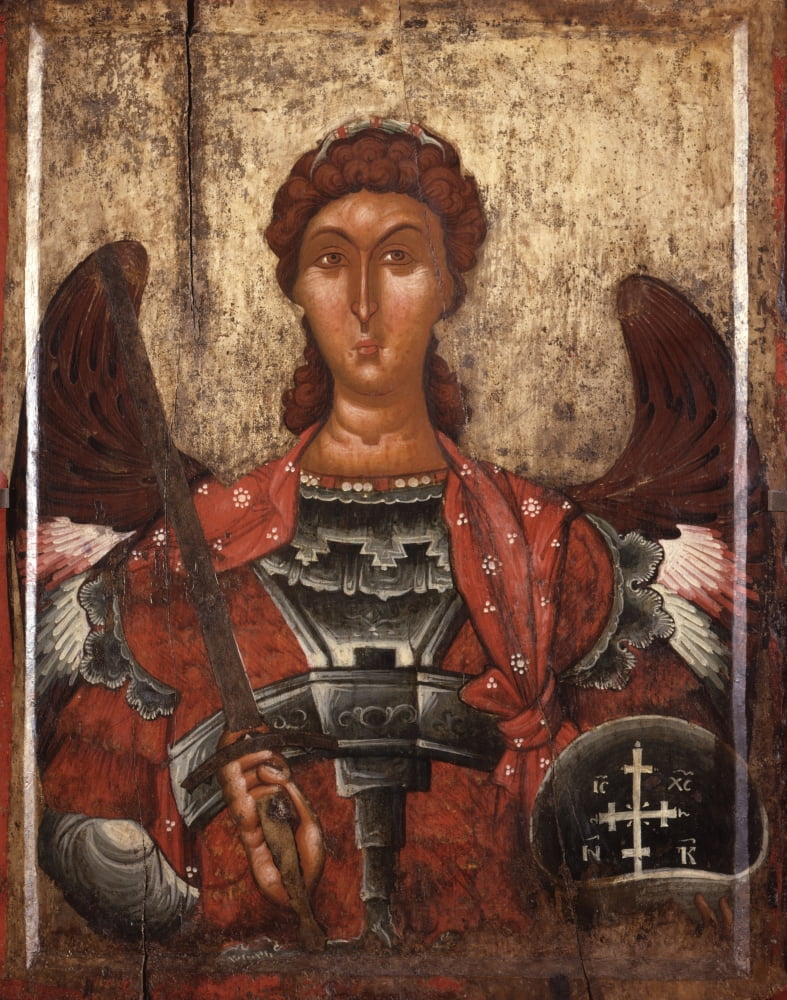 Archangel Michael Canvas Art - (18 x 24)