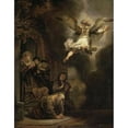 thumbnail image 1 of Archangel Raphael Leaving the Family of Tobias Poster Print by Rembrandt Van Rijn, 1 of 2