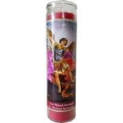 Archangel (San Miguel Arcangel) Rose Devotional Candle