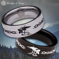 thumbnail image 1 of Archangel Tungsten Carbide Ring, 1 of 9