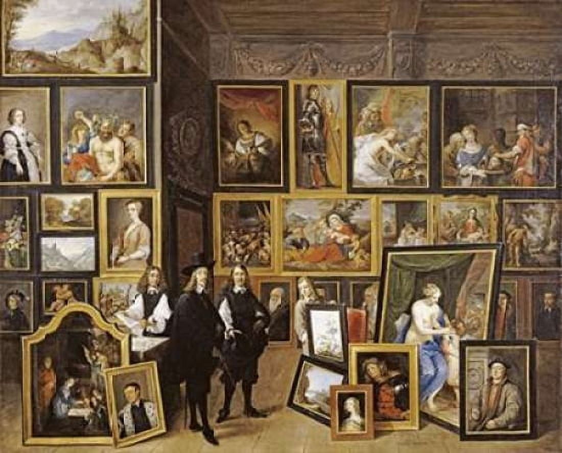 Archduke Leopold Wilhelm Canvas Art - David Teniers (24 x 30)