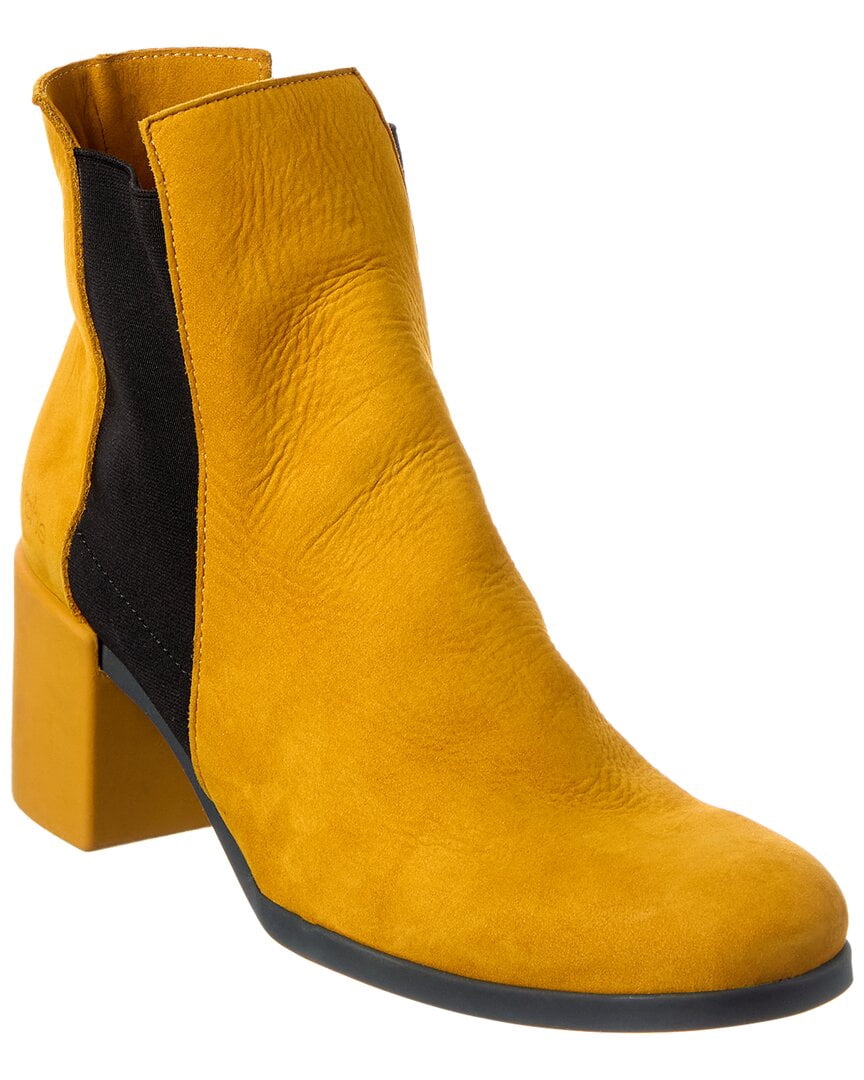 Arche Angaro Leather Bootie, 36, Orange - Walmart.com