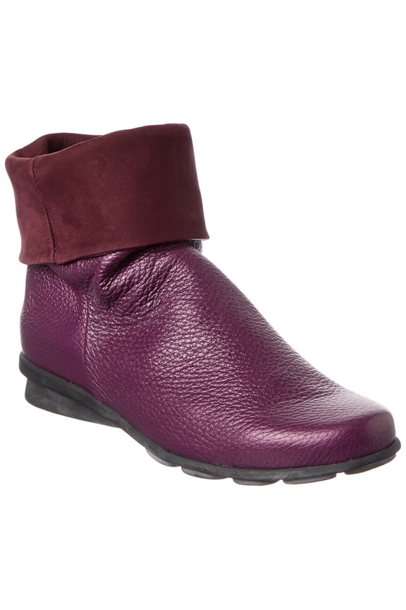 Tte Leather Boot, 37, Purple