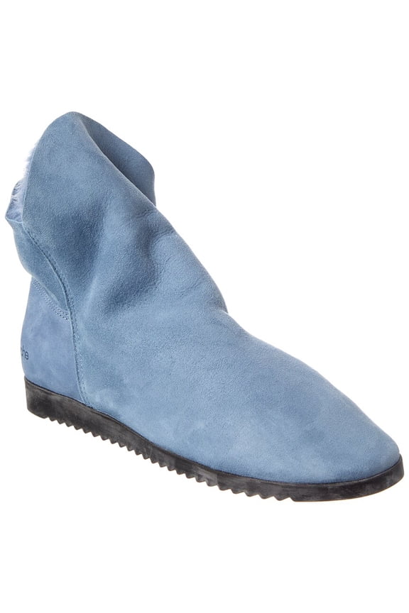 Baosha Suede Bootie, 41, Blue