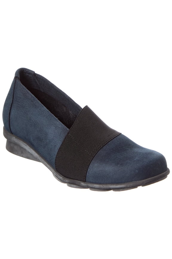 Denoto Leather Flat, 39, Blue
