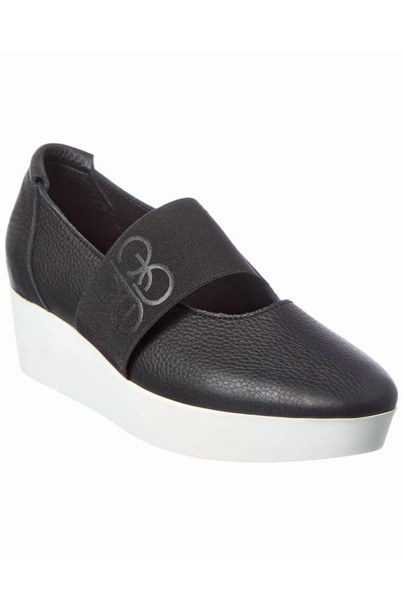 Fujako Leather Sneaker, 42, Black