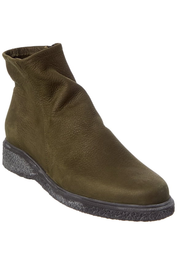 Joeloo Leather Boot, 40, Green