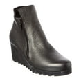 thumbnail image 1 of Arche Laelem Leather Wedge Bootie, 40, Silver, 1 of 5