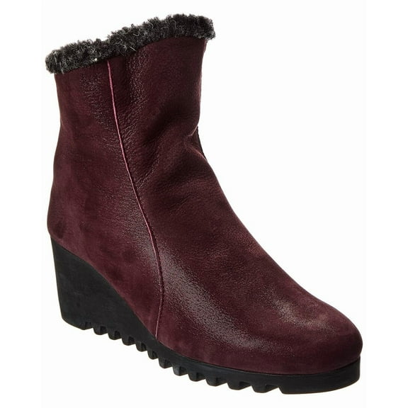 Arche Laelys Leather Boot, 41, Red