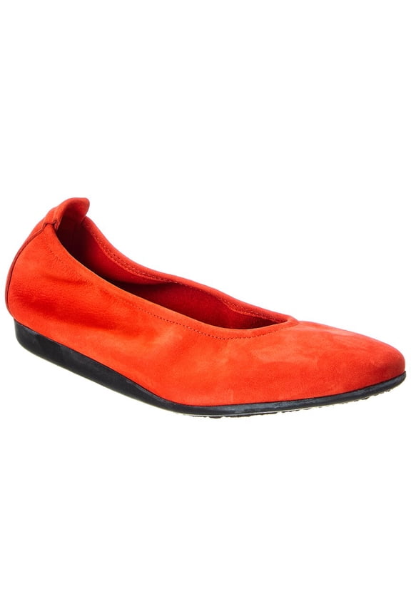 Laius Suede Flat, 38, Red