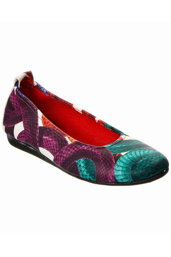 Laiuza Leather Flat, 37, Green